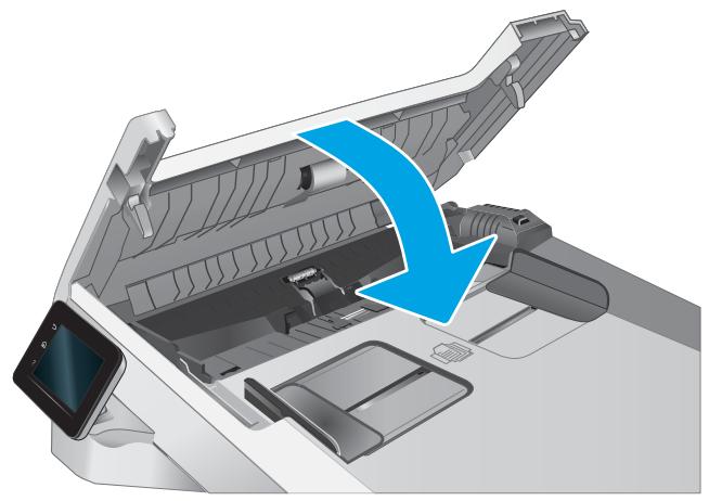 HP COLOR JET PRO M283FDN - Elimination des bourrages papier dans le bac d'alimentation - 3