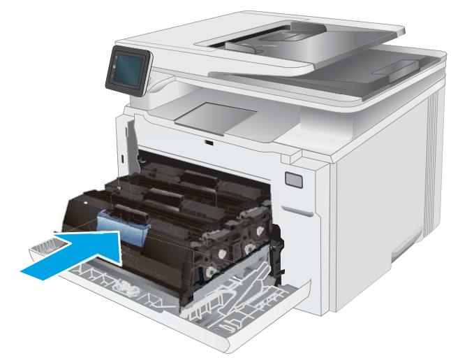 HP COLOR JET PRO M283FDN - Retrait et remplacement des cartouches de toner - 4