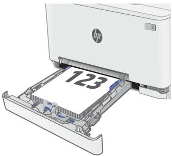 HP COLOR JET PRO M283FDN - Bac 2 : orientation du papier - 1