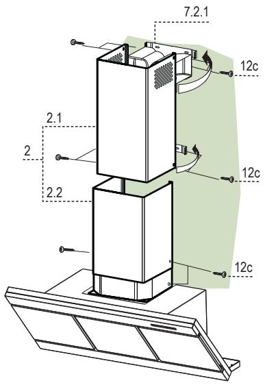 FRANKE FMY917XS - Lower exhaust flue - 1