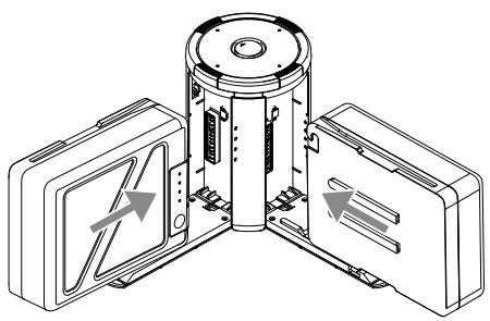 DJI MATRICE 200 RTF - Connecting Batteries - 1