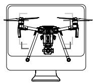 DJI MATRICE 200 RTF - Calibrating with a Screen - 2