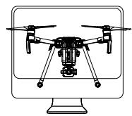 DJI MATRICE 200 RTF - Calibrating with a Screen - 1