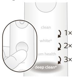 PHILIPS SONICARE DIAMONDCLEAN 90000 HX9911  -  SONICARE DIAMONDCLEAN 90000 HX9914 - Putzmodi - 1
