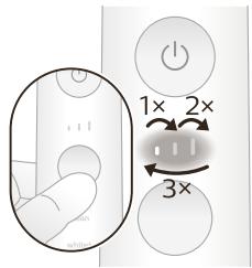 PHILIPS SONICARE DIAMONDCLEAN 90000 HX9911 - SONICARE DIAMONDCLEAN 90000 HX9914 - Ajuste de intensidad - 1