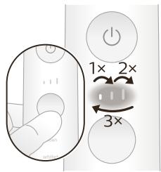 PHILIPS SONICARE DIAMONDCLEAN 90000 HX9911  -  SONICARE DIAMONDCLEAN 90000 HX9914 - Intensitätsstufen - 1