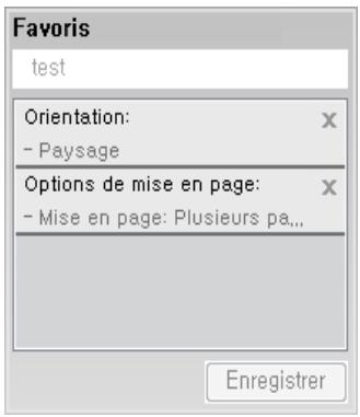 SAMSUNG SL-M2625 - Utilisation d'un réglage favori - 1