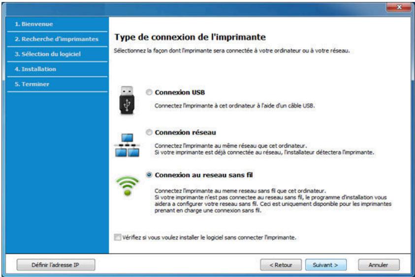 SAMSUNG SL-M2625 - Creation d'un réseau en infrastructure - 2