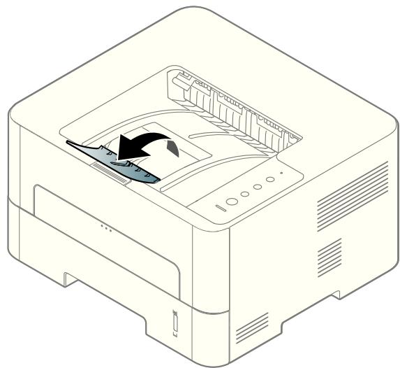 SAMSUNG SL-M2625 - Utilisation du support de sortie papier - 2