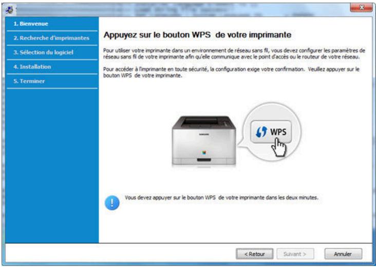 SAMSUNG SL-M2625 - Configuration du réseau sans fil - 3