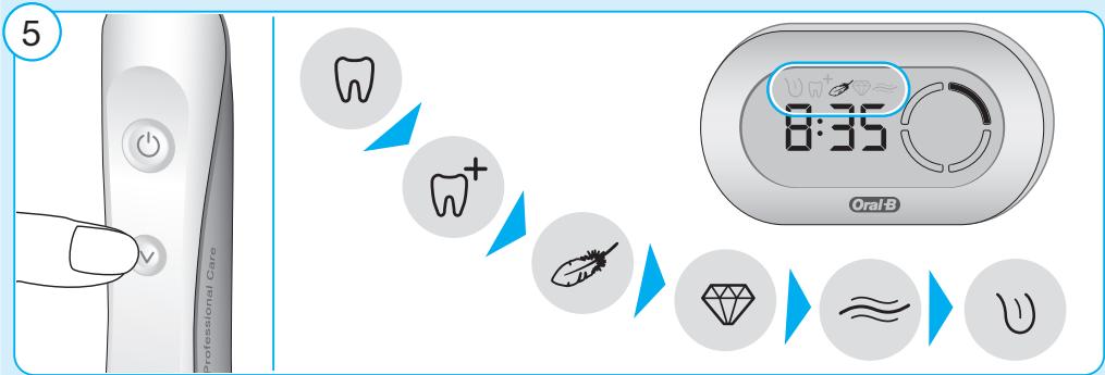 ORAL-B SMART 5 5000 DUO CROSSACTION + WHITE & CLEAN - Content: - 12