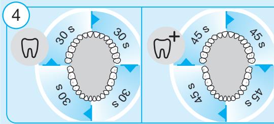 ORAL-B SMART 5 5000 DUO CROSSACTION + WHITE & CLEAN - Content: - 10