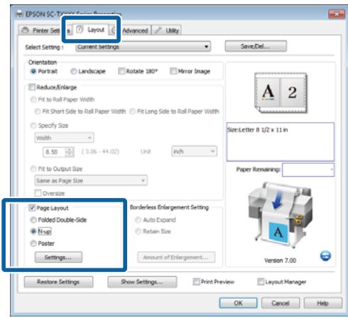 EPSON SURECOLOR SC-T5200-PS - Configuration des paramètres dans Windows - 2