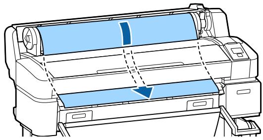 EPSON SURECOLOR SC-T5200-PS - Lorsque le Chargement automatique est défini sur Non sur le modèle SC-T7200D Series/SC-T5200D Series - 1