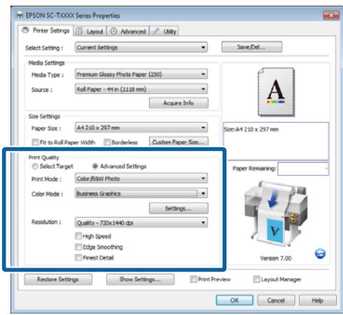 EPSON SURECOLOR SC-T5200-PS - Conseils d'utilisation du pilote d'impression (Windows) - 1