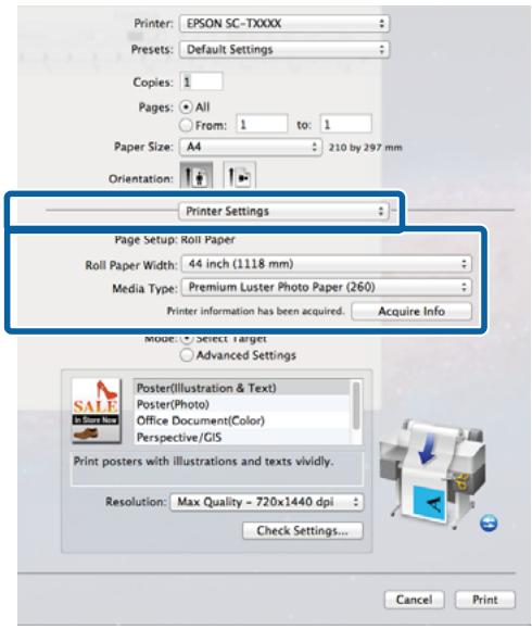 EPSON SURECOLOR SC-T5200-PS - Mac OS X 10.5 - 1