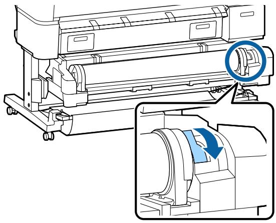 EPSON SURECOLOR SC-T5200-PS - Chargement du Rouleau 2 (SC-T7200D Series/SC-T5200D Series uniquement) - 6