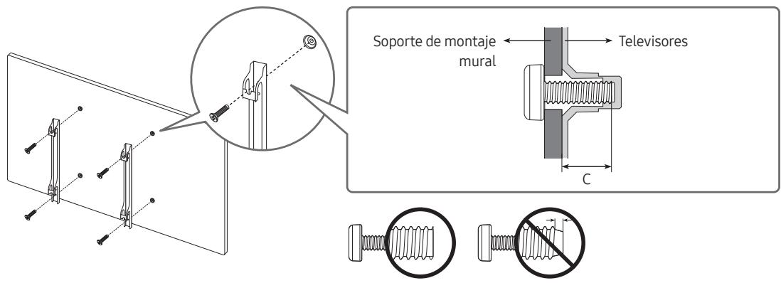 SAMSUNG QE55Q700T - QE65Q700T - Instalación del televisor en una pared - 2
