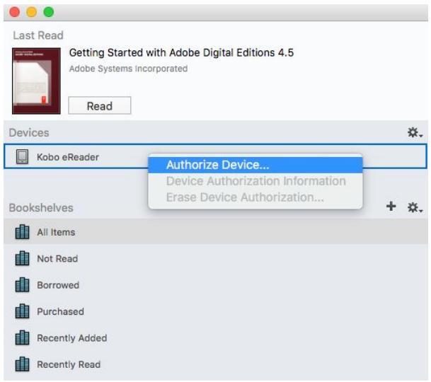 KOBO CLARA - Étape 4 : Ajouter des livres sur votre liseuse avec Adobe Digital Editions - 1