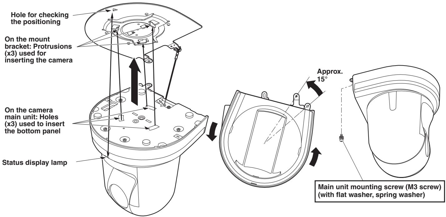 PANASONIC AW-HE38 - Mount the unit. - 1
