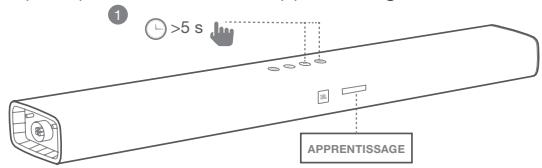 JBL BAR 5.1 - 9b. Pour d'autres téléviseurs, effectuez un apprentice passage de télécommande IR. - 1