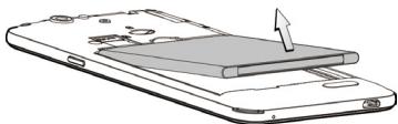 ZTE BLADE L5 PLUS - Removing the battery - 2