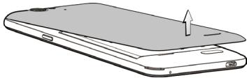 ZTE BLADE L5 PLUS - Removing the battery - 1