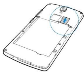 ZTE BLADE L5 PLUS - Inserting and Removing microSD Memory card (optional) - 1