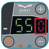 EGRET EIGHT V3 - ENTERING PASSWORD (Default: 555) - 3