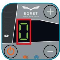EGRET EIGHT V3 - ENTERING PASSWORD (Default: 555) - 1