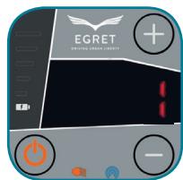 EGRET EIGHT V3 - ENTERING PASSWORD (Default: 555) - 5