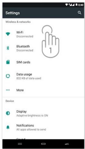 ENERGY SISTEM PHONE MAX 3+ - Configuration Wi-Fi - 1