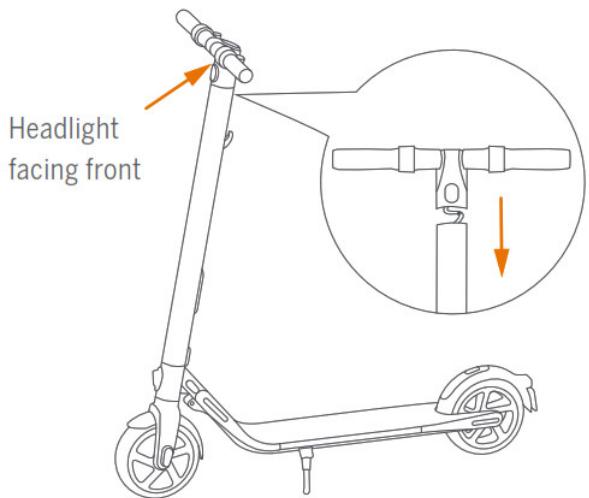 NINEBOT BY SEGWAY KICKTROTTINETTE E45E - Assembling Your KickScooter - 2