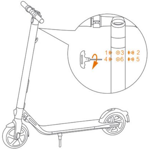 NINEBOT BY SEGWAY KICKTROTTINETTE E45E - Assembling Your KickScooter - 3