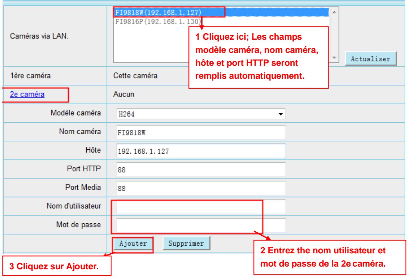 FOSCAM FI9821P - Caméras multiples - 1