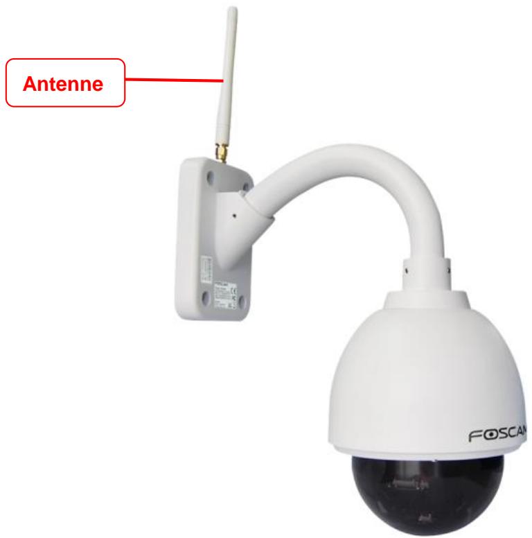 FOSCAM FI9821P - Vue arrière - 1