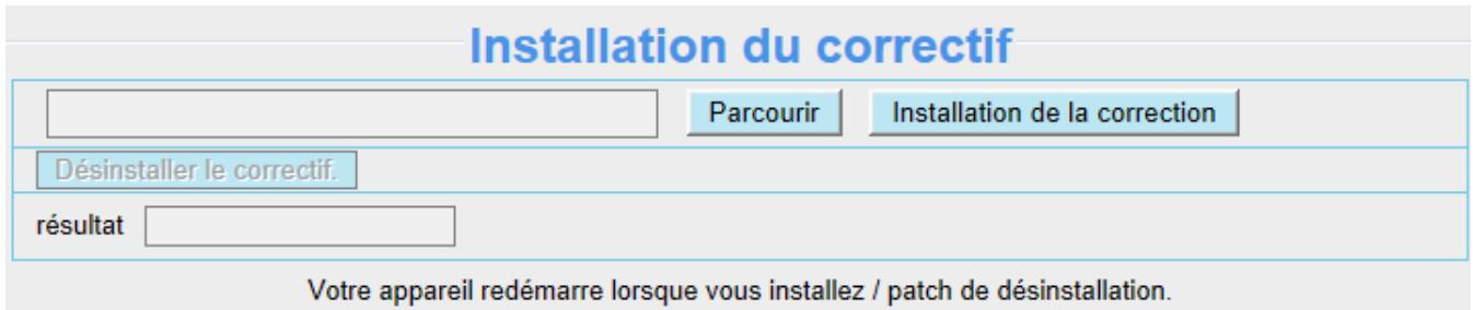 FOSCAM FI9821P - Installation du correctif - 1