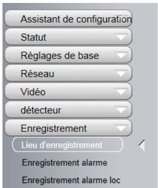 FOSCAM FI9821P - Planning d'enregistrement - 1