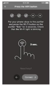 ROWENTA PURE AIR GENIUS PU3080 - Comment connecter votre purificateur à internet? - 3