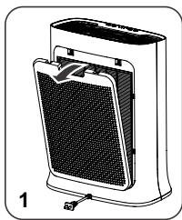 ROWENTA PURE AIR GENIUS PU3080 - DEMONTAREA / REASAMBLAREA FiltRELOR - 1
