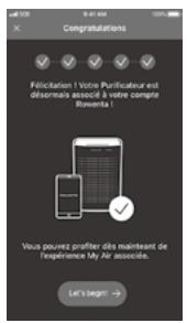 ROWENTA PURE AIR GENIUS PU3080 - Comment connecter votre purificateur à internet? - 5