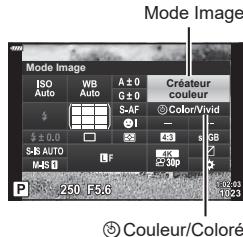 OLYMPUS E-M5 MKIII - Options du mode image - 3