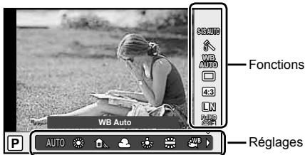 OLYMPUS E-M1 MARK III  -  E-M1 MKIII - Utilisation du contrôle en direct - 1