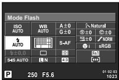 OLYMPUS E-M1 MARK III  -  E-M1 MKIII - Utilisation d'un flash (photographie au flash) - 2