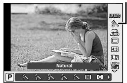 OLYMPUS E-M1 MARK III  -  E-M1 MKIII - Options de traitement (mode d'images) - 2