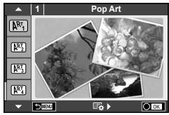 OLYMPUS E-M1 MARK III  -  E-M1 MKIII - Tournez la molette de mode sur ART. - 1