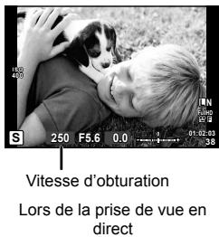 OLYMPUS E-M1 MARK III  -  E-M1 MKIII - Choix de la vitesse d'obturation (mode priorité vitesse S) - 2