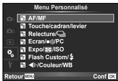 OLYMPUS E-M1 MARK III  -  E-M1 MKIII - Menu Personnelé - 1