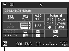 OLYMPUS E-M1 MARK III  -  E-M1 MKIII - Décalage de programme (Ps) - 1