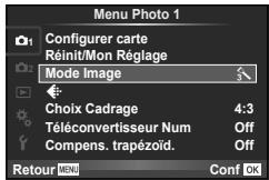 OLYMPUS E-M1 MARK III  -  E-M1 MKIII - Options de traitement (Mode Image) - 1
